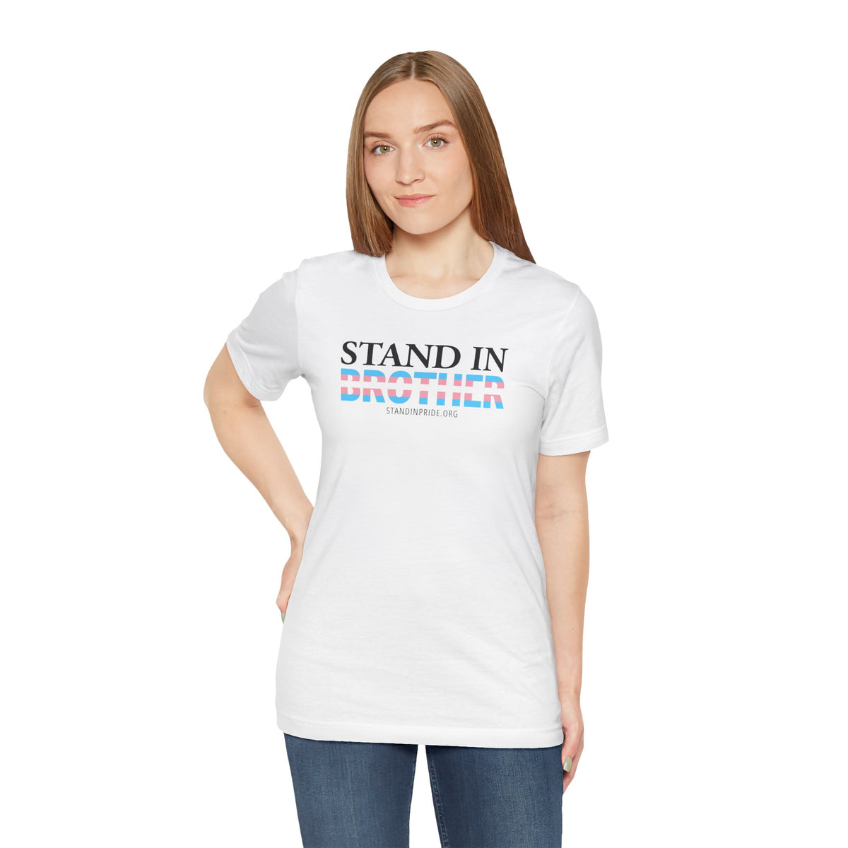 Stand In Brother - Trans Pride Tee