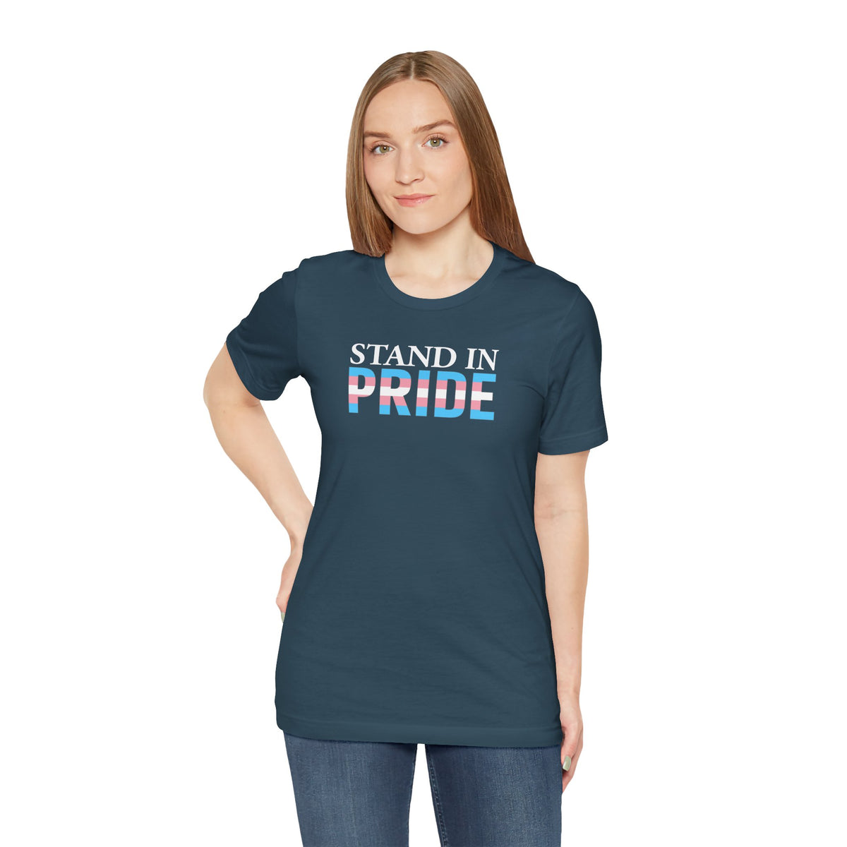 Stand In Pride - Trans Pride Tee