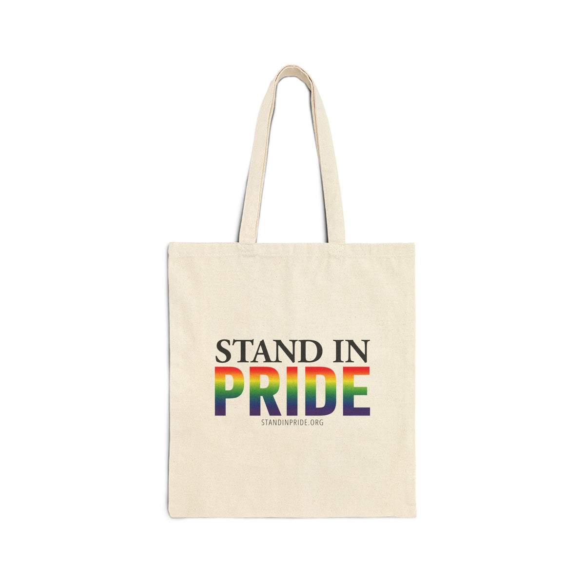 Stand In Pride Canvas Tote Bag