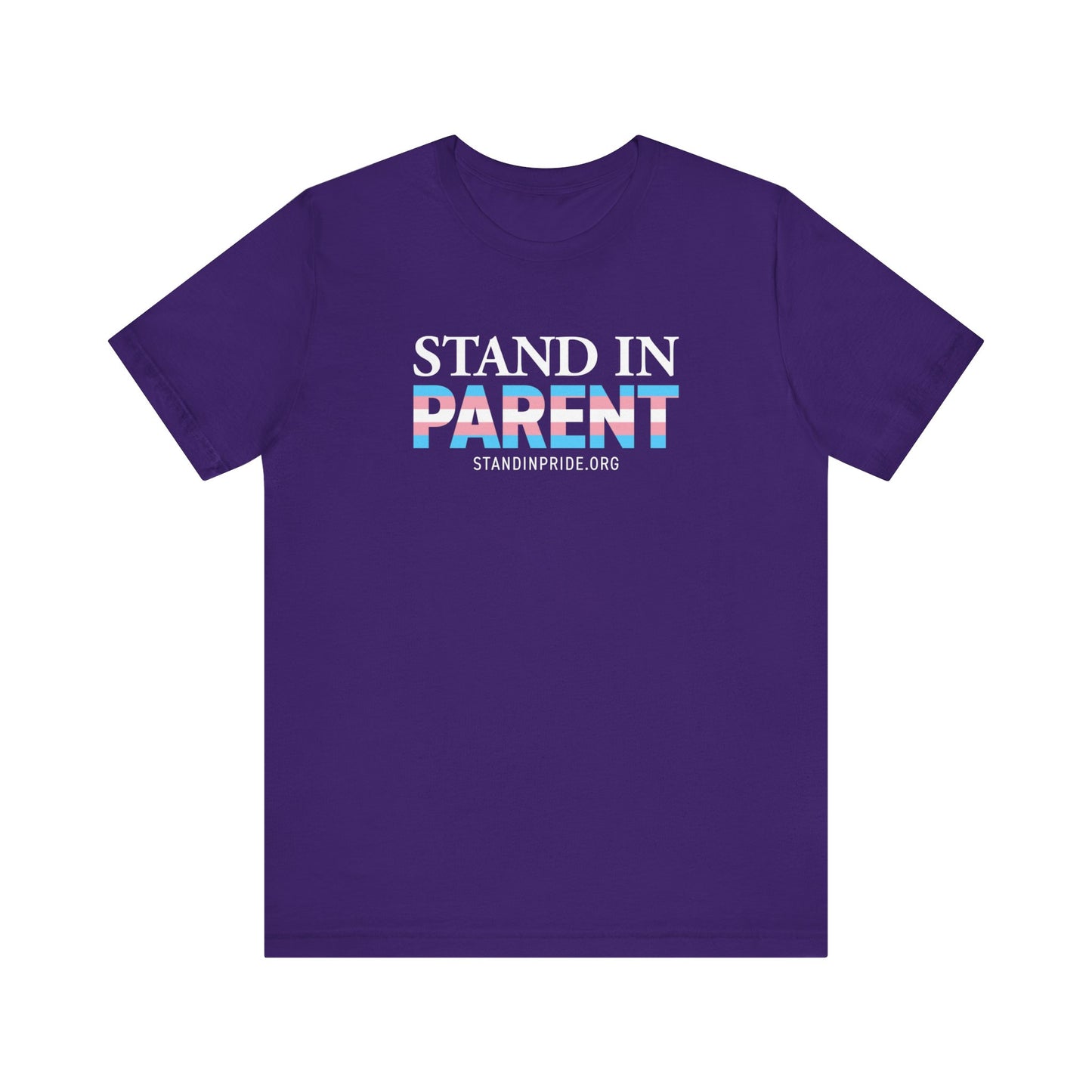 Stand In Parent Trans Flag Tee