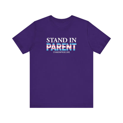 Stand In Parent Trans Flag Tee