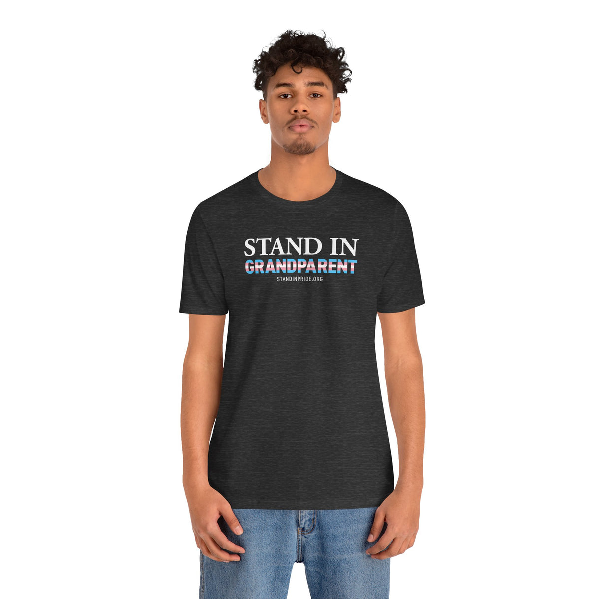 Stand In Grandparent - Trans Pride Tee