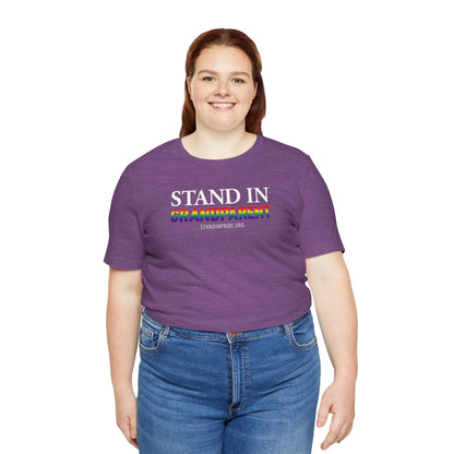 Stand In Grandparent - Pride Tee