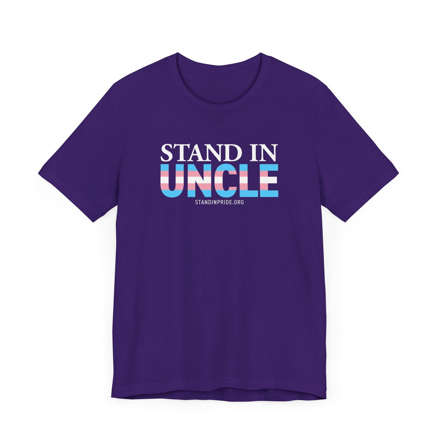 Stand In Uncle Trans Flag Tee