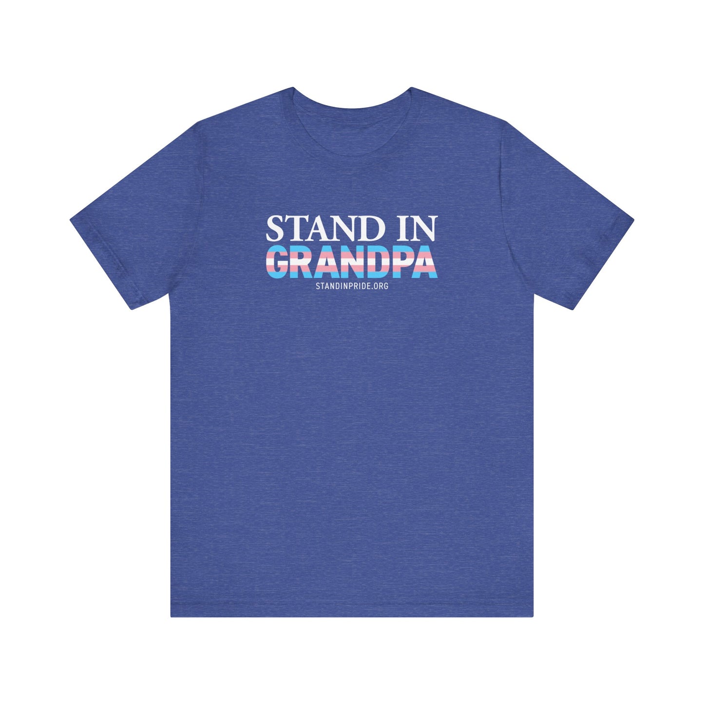 Stand In Grandpa Trans Flag Tee