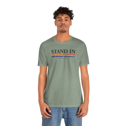 Stand In Grandparent - Pride Tee
