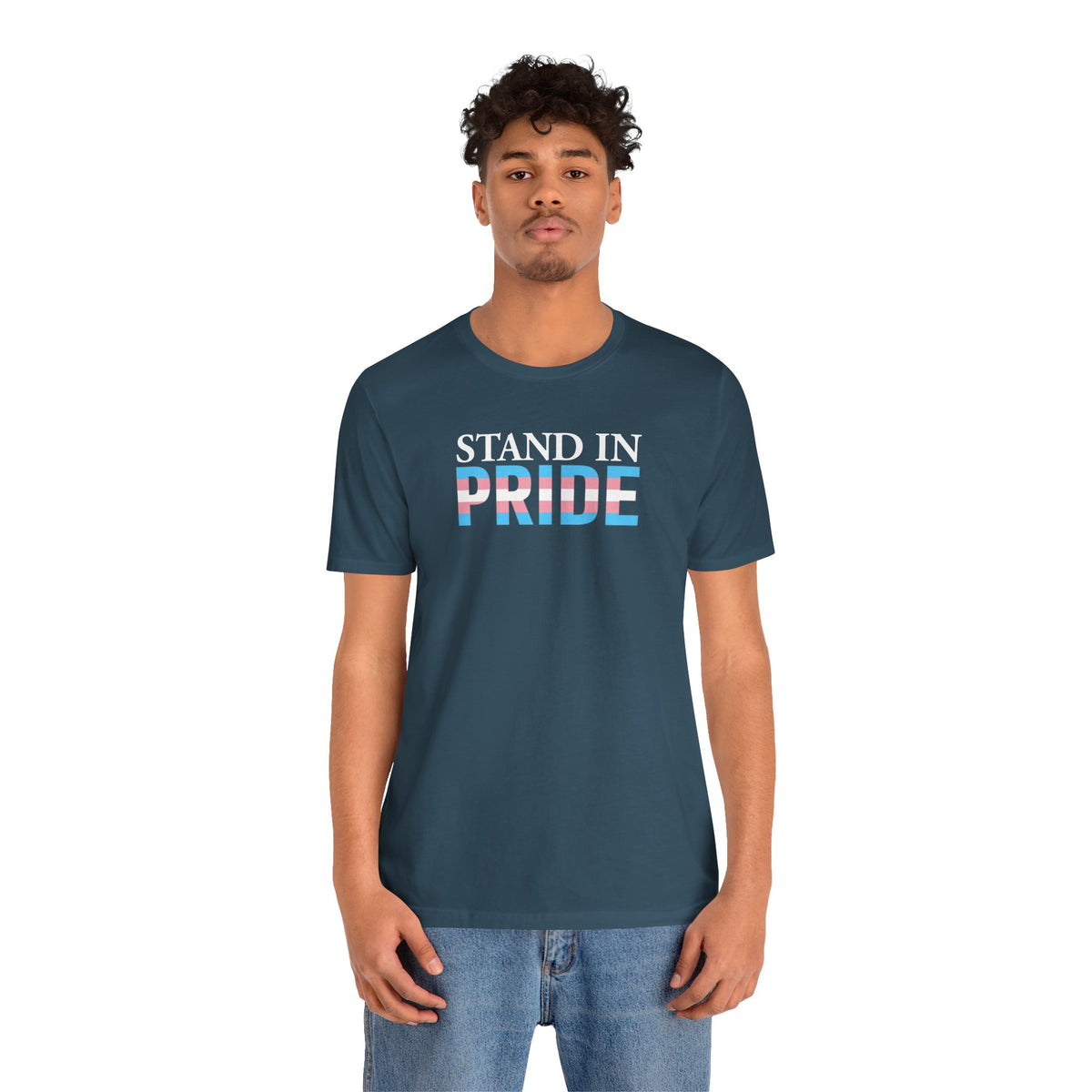 Stand In Pride - Trans Pride Tee