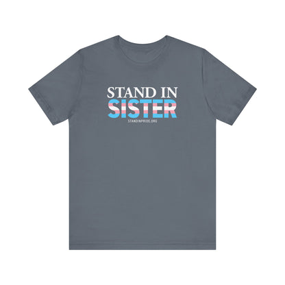 Stand In Sister Trans Flag Tee