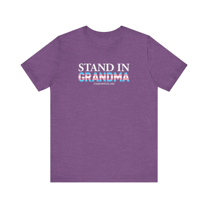 Stand In Grandma Trans Flag Tee