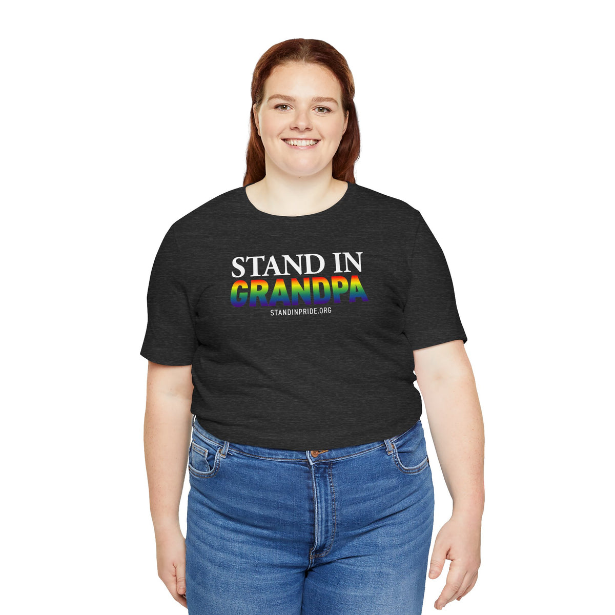 Stand In Grandpa - Pride Tee