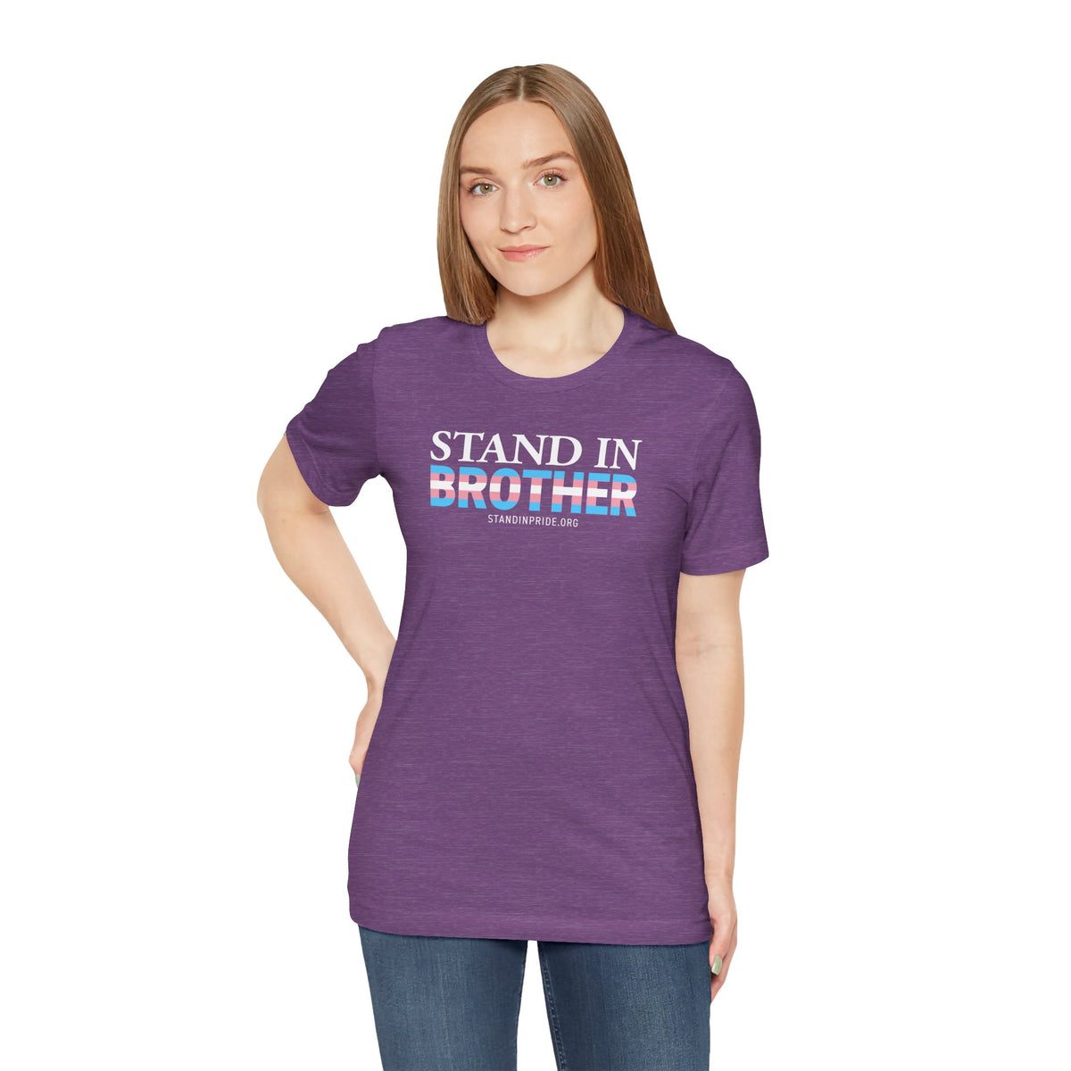 Stand In Brother - Trans Pride Tee