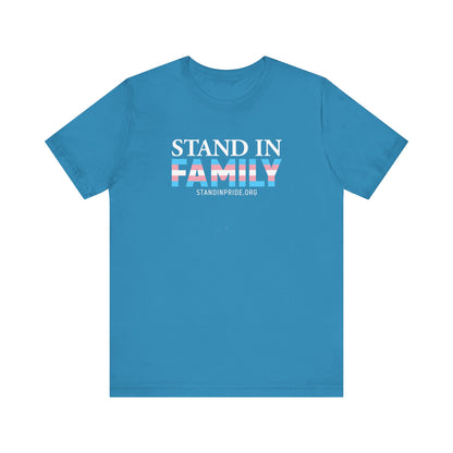 Stand In Family Trans Flag Tee