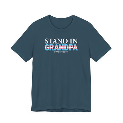 Stand In Grandpa - Trans Pride Tee
