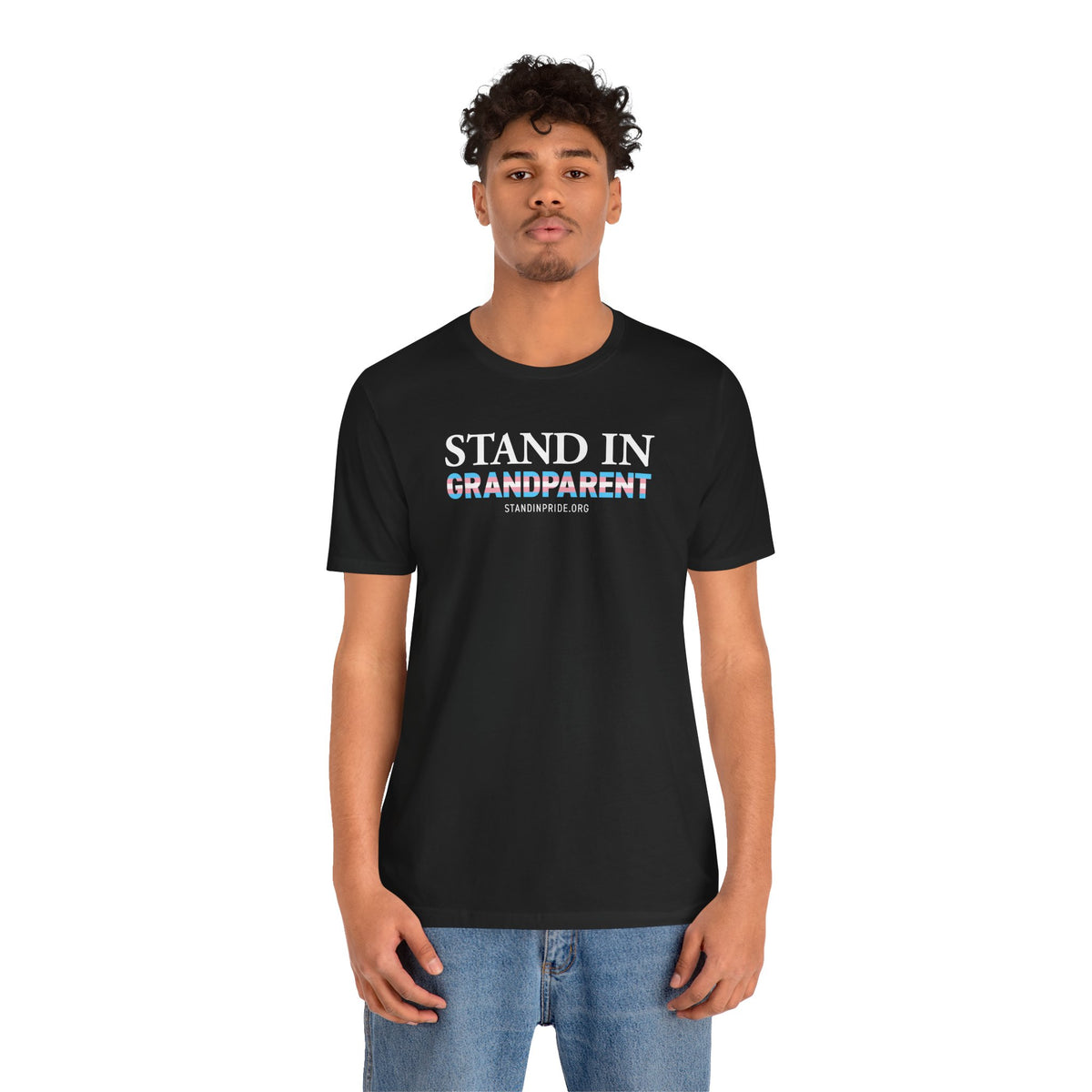 Stand In Grandparent - Trans Pride Tee