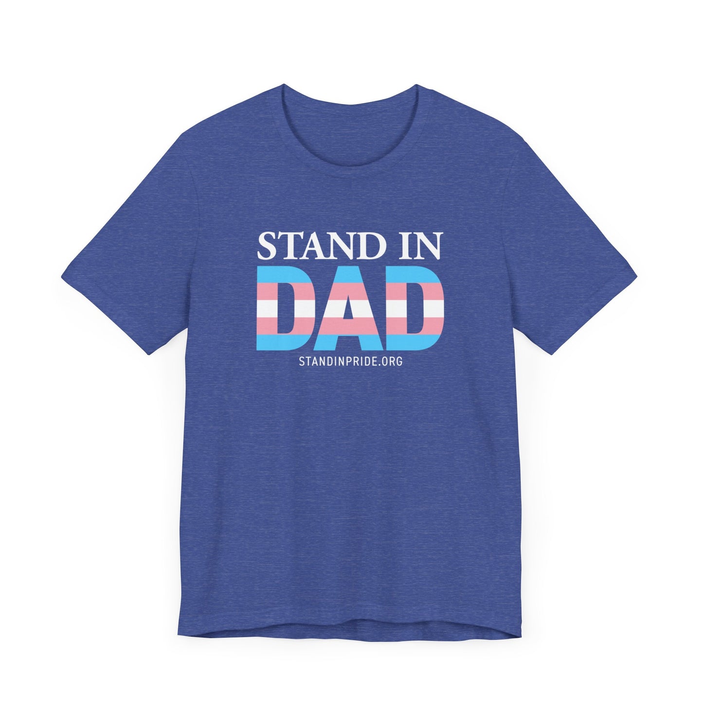 Stand In Dad Trans Flag Tee