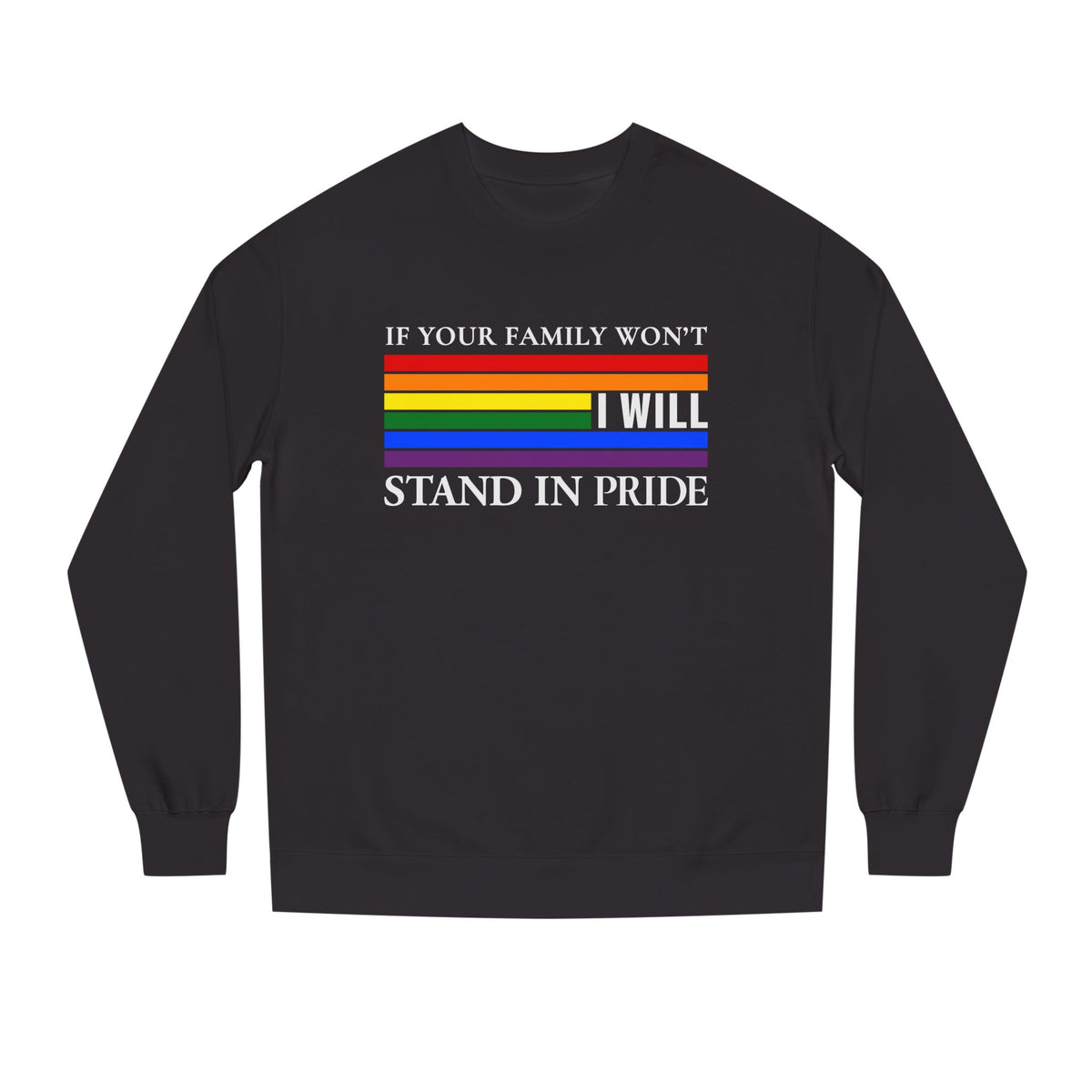 If Your Family Won't, I Will Stand In Pride Sweatshirt