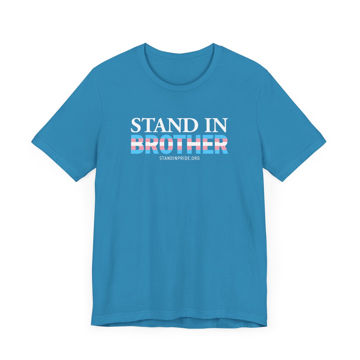 Stand In Brother Trans Flag Tee