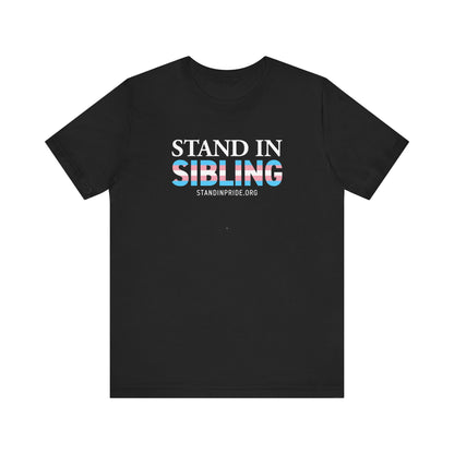 Stand In Sibling Trans Flag Tee