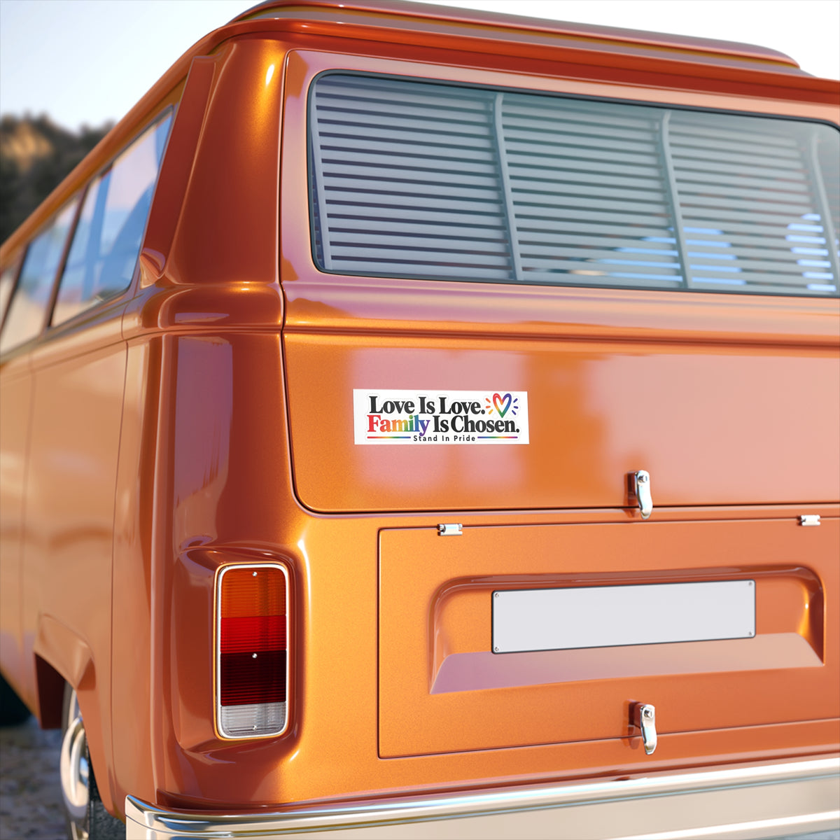 Love is Love Bumper Sticker