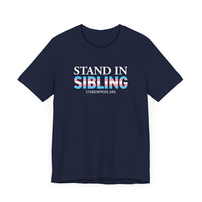 Stand In Sibling Trans Flag Tee