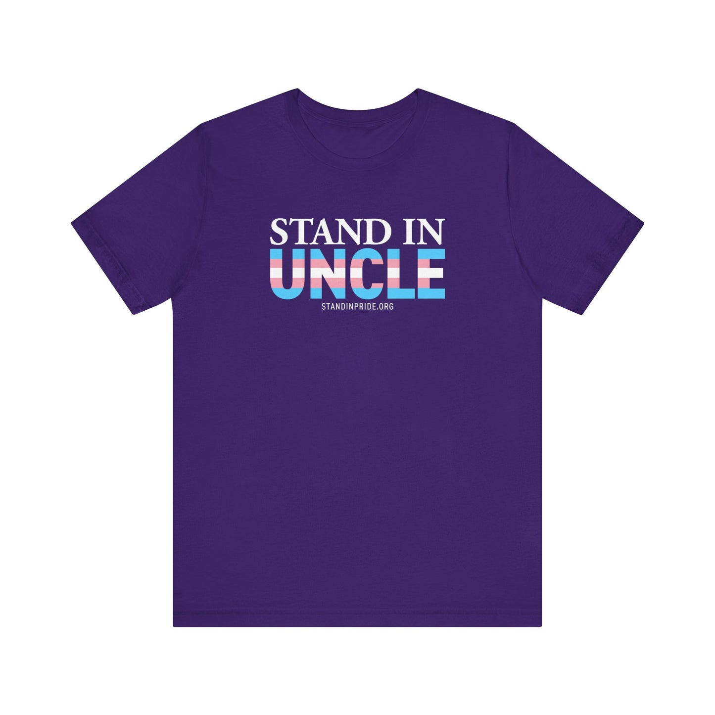 Stand In Uncle Trans Flag Tee