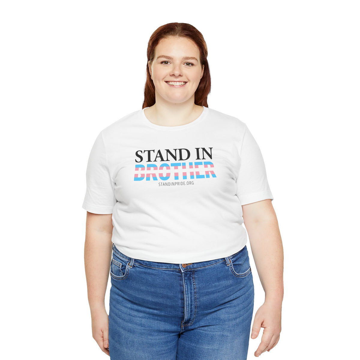 Stand In Brother - Trans Pride Tee
