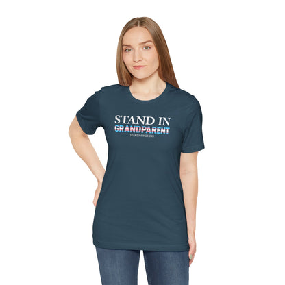 Stand In Grandparent - Trans Pride Tee