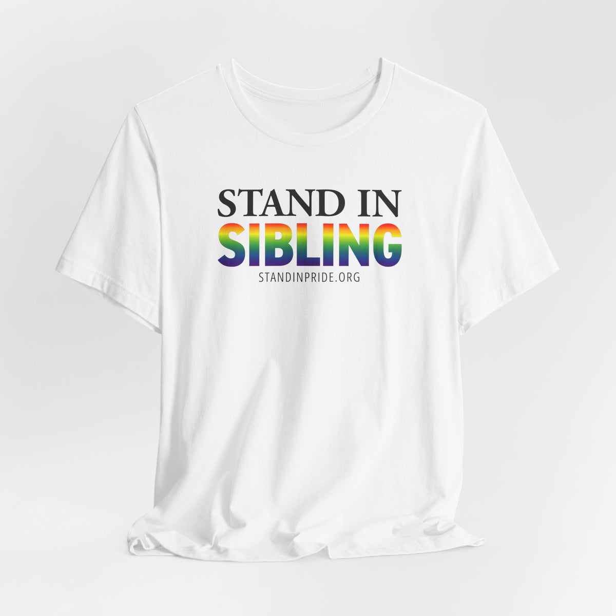 Stand In Sibling - Pride Tee