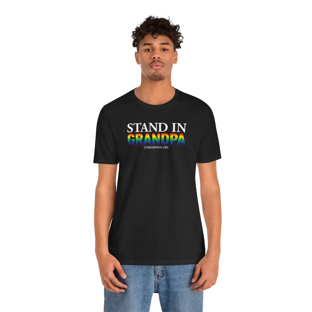 Stand In Grandpa - Pride Tee