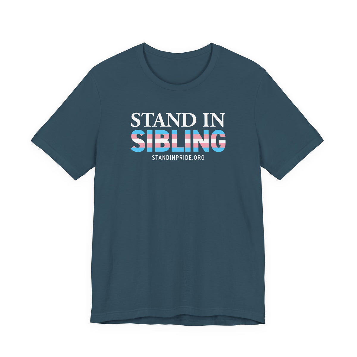 Stand In Sibling - Trans Pride Tee