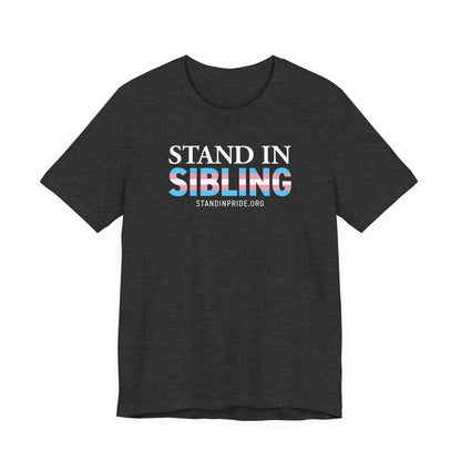 Stand In Sibling - Trans Pride Tee