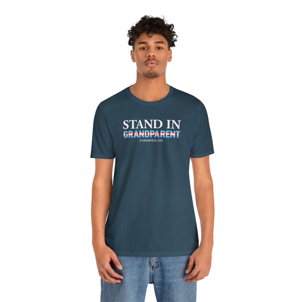 Stand In Grandparent - Trans Pride Tee