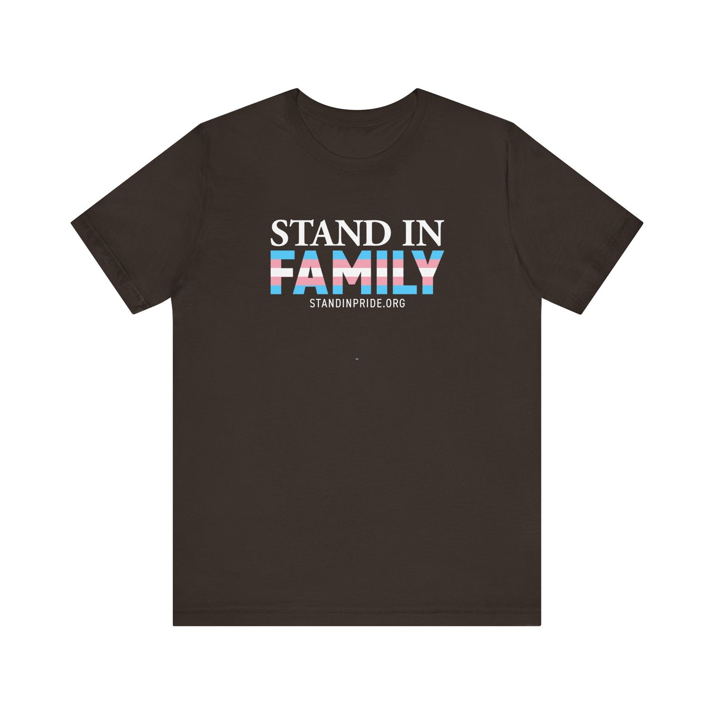 Stand In Family Trans Flag Tee