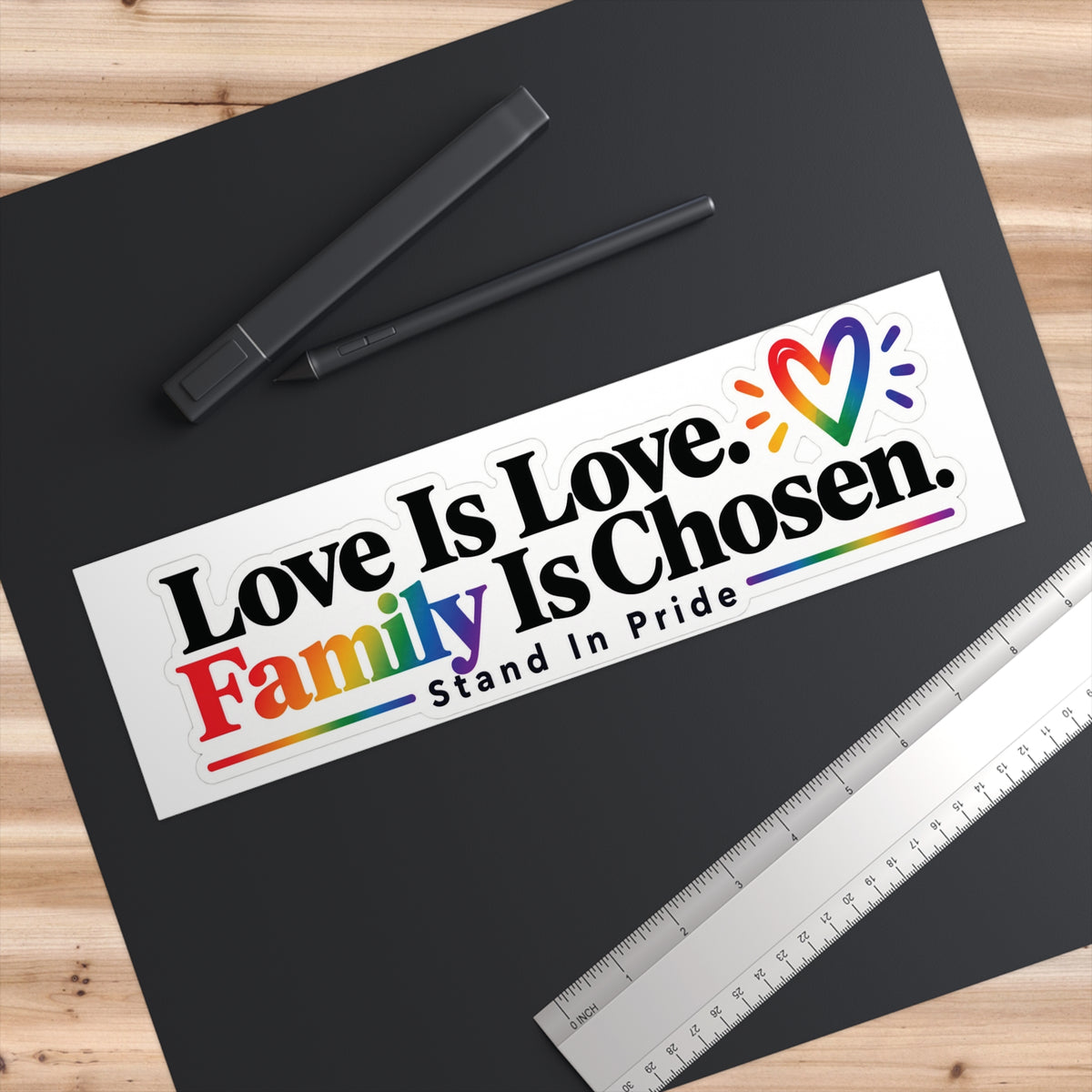 Love is Love Bumper Sticker