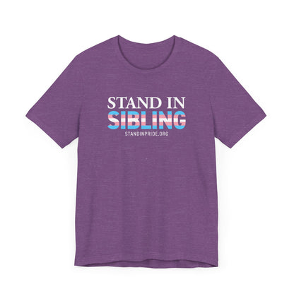 Stand In Sibling Trans Flag Tee