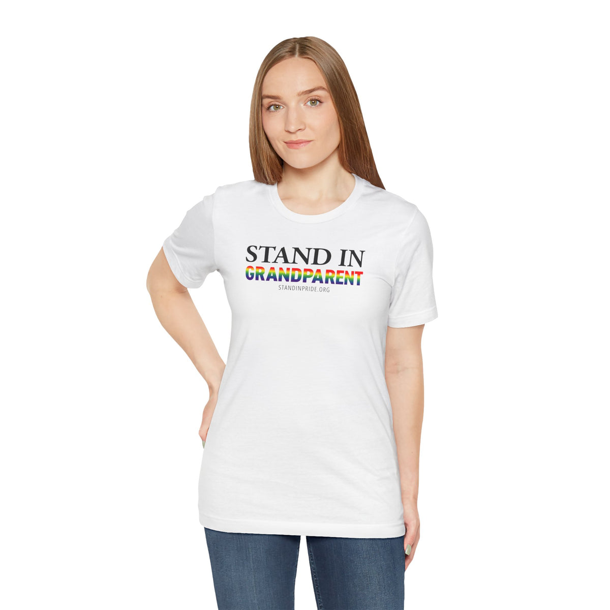 Stand In Grandparent - Pride Tee