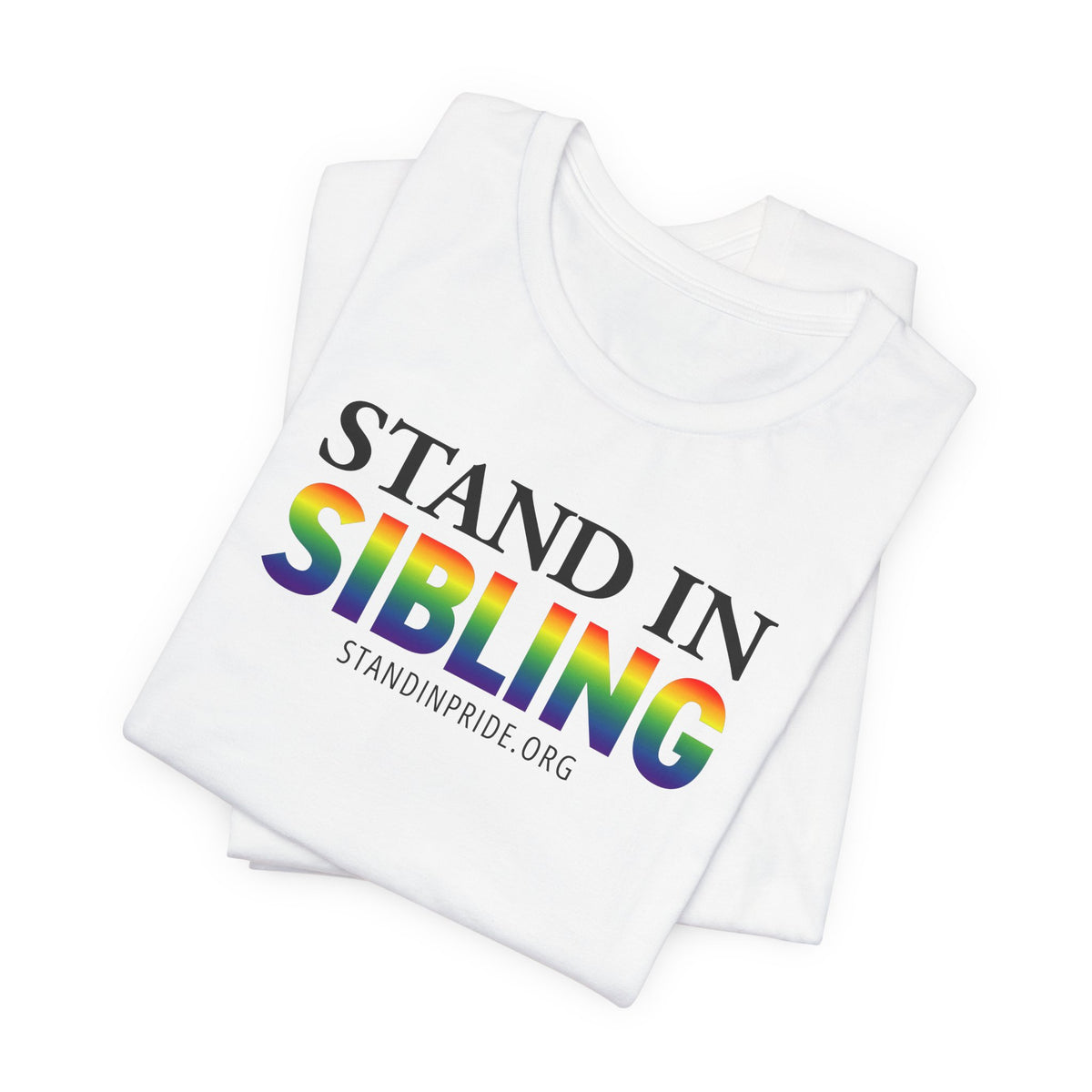 Stand In Sibling - Pride Tee