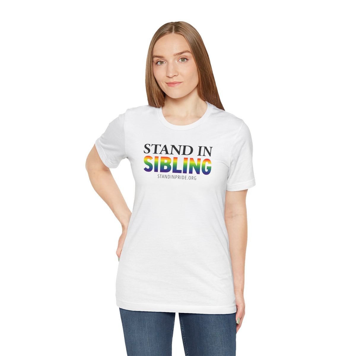 Stand In Sibling - Pride Tee