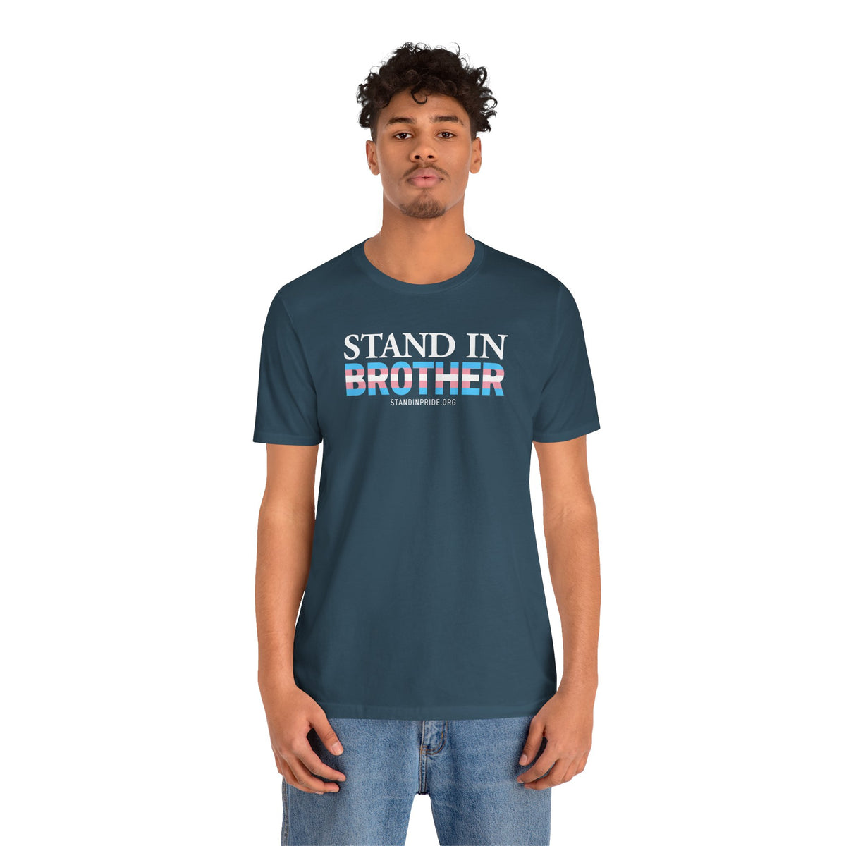Stand In Brother - Trans Pride Tee