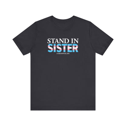 Stand In Sister Trans Flag Tee