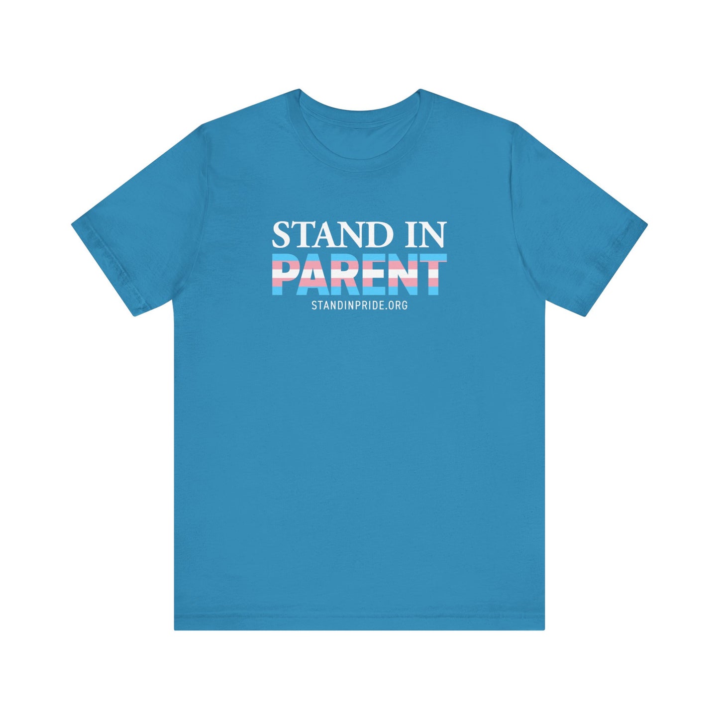 Stand In Parent Trans Flag Tee