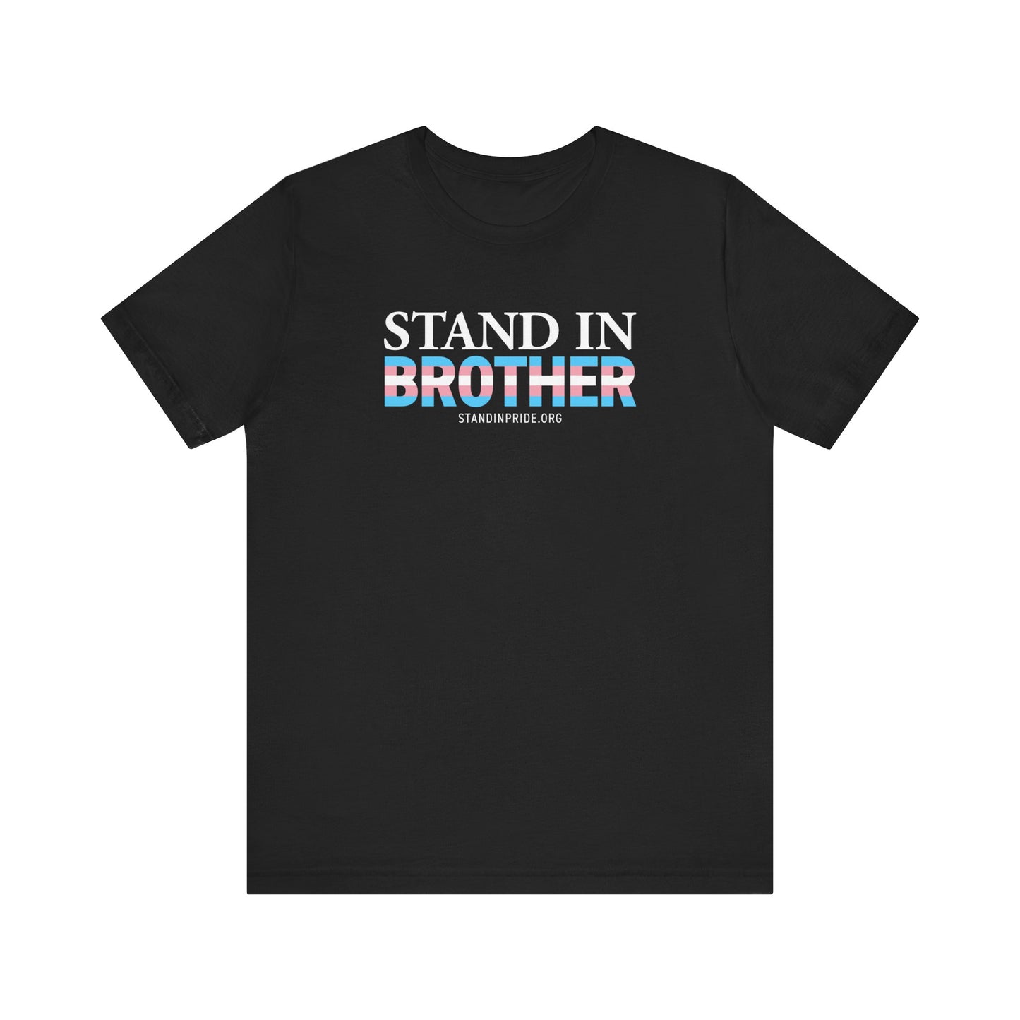 Stand In Brother Trans Flag Tee