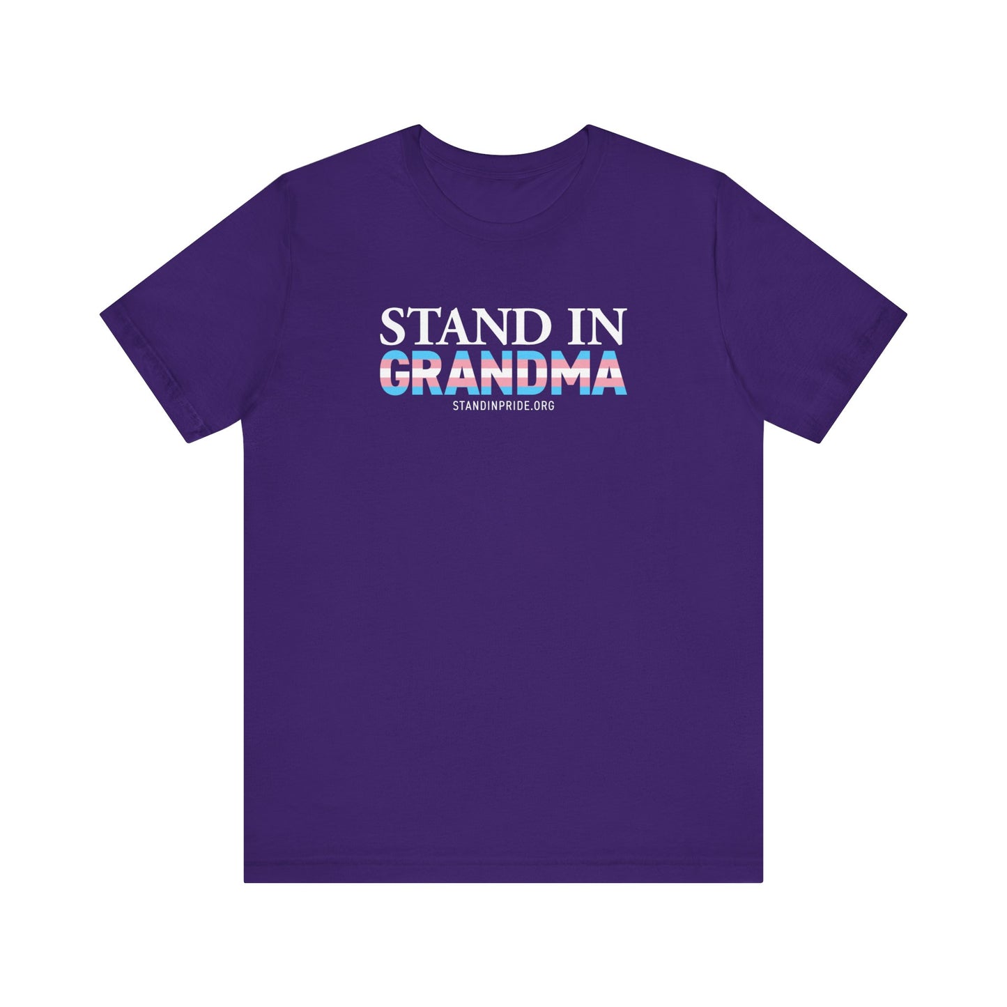 Stand In Grandma Trans Flag Tee